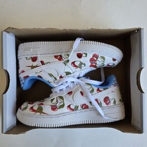 Nike Air Force 1 Low Cherries (PS) Size 11c